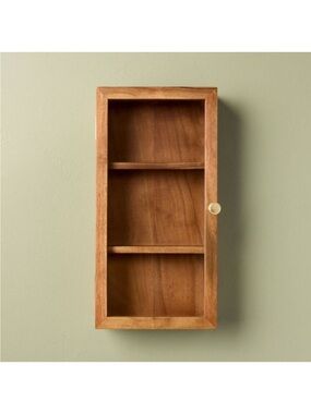 NEW! Hearth & Hand w/Magnolia ~ Wall Mounted Wood Display Box